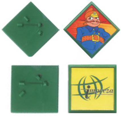 Значки пластикові РР01