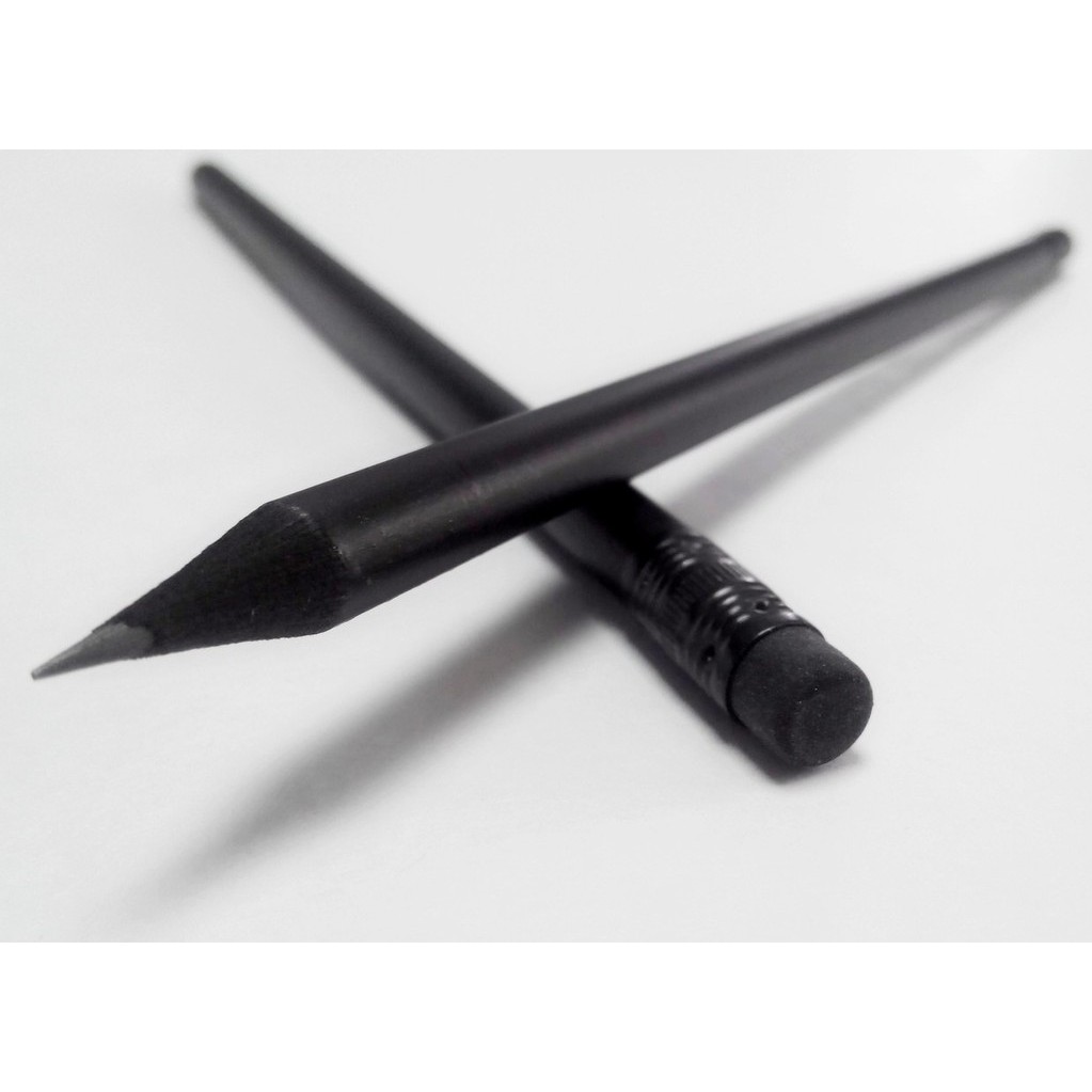 Олівець чорний з гумкою 21-467